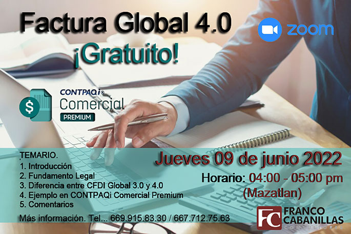 Factura Global 4.0